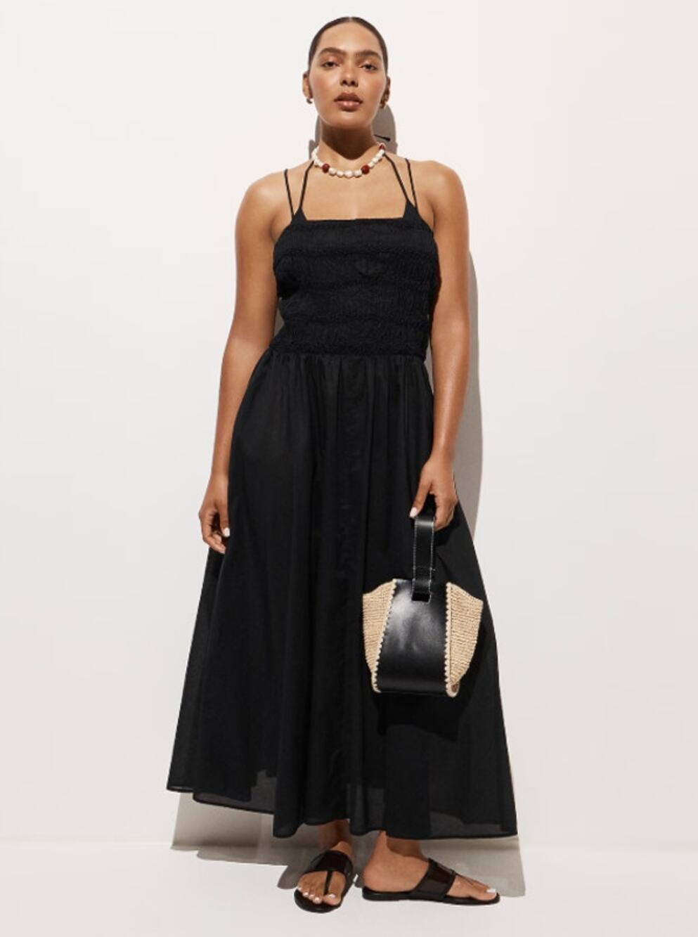 J. Crew Wave maxi dress in cotton voile Size XXL in Navy